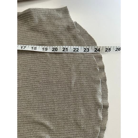 Nation LTD Ribbed Henley Long Sleeve Top Sz S Tan Neutral Minimalist Layer‎ Peru - Picture 7 of 10